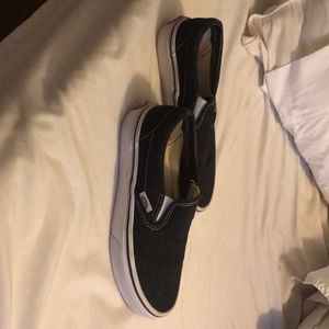 black slip on vans